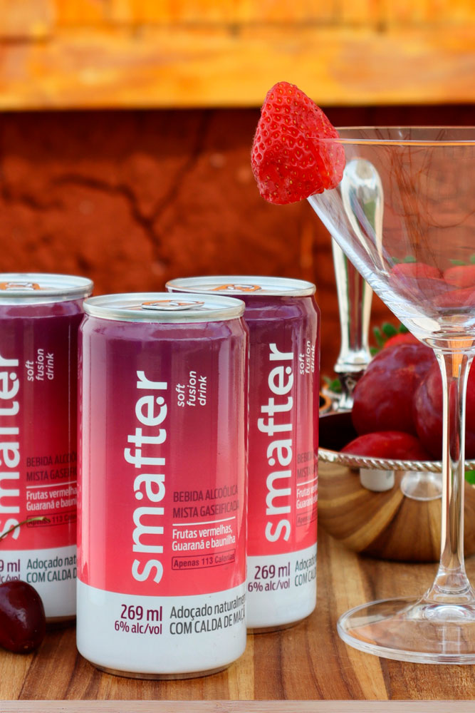 Smafter - Frutas vermelhas, baunilha e guaraná